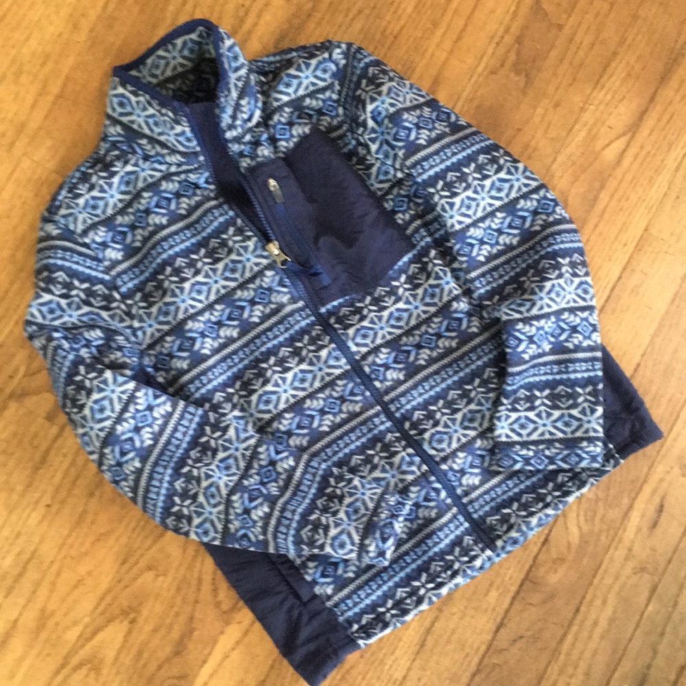 Vineyard Vines zip up fleece jacket sz medium